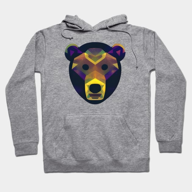 Galactic Galaxy Bear Hoodie by shanestillz